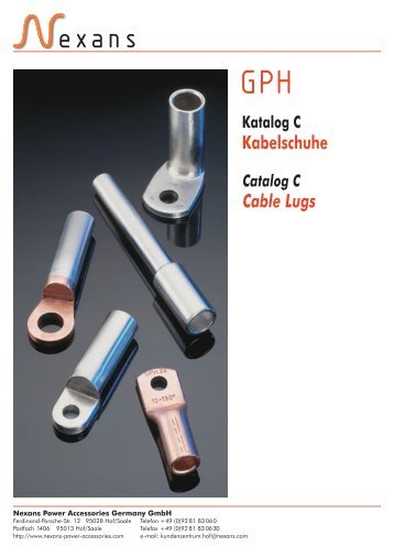 Kabelschuhe Cable Lugs - GPH