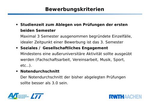 DAAD ISAP Programm - Aachener Verfahrenstechnik