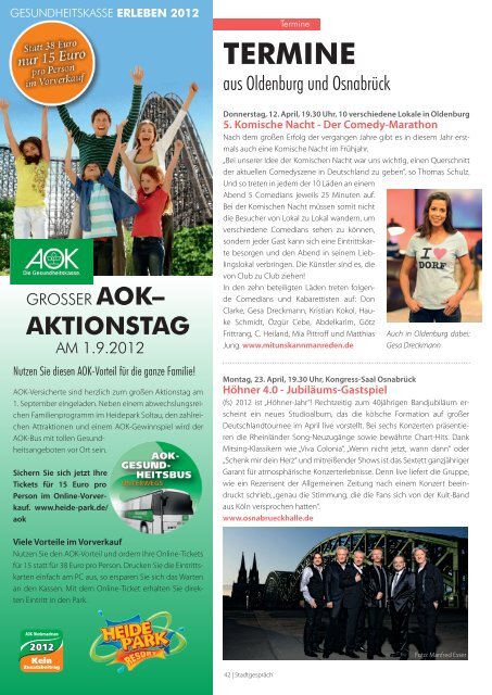 Stadtgespräch - Ausgabe 4, April 2012