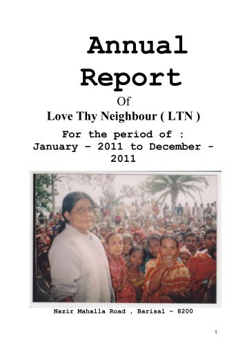Annual report 2011 - Global Hand