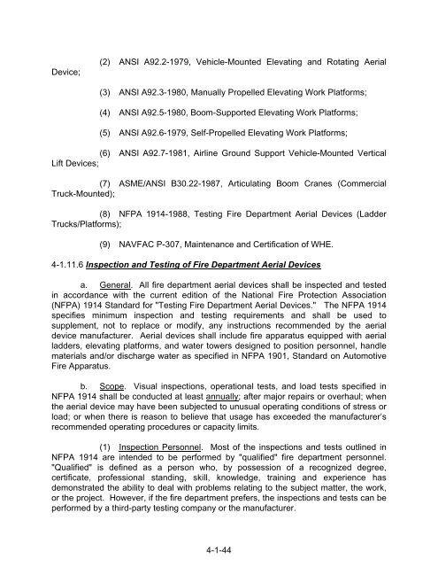 NAVFAC P-300 Management of Transportation Equipment