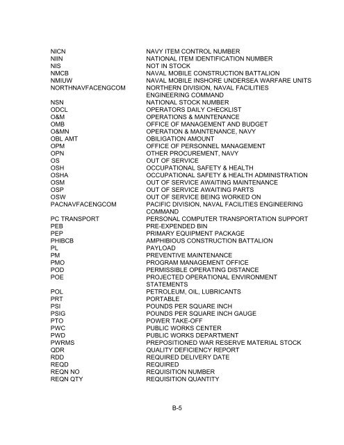 NAVFAC P-300 Management of Transportation Equipment