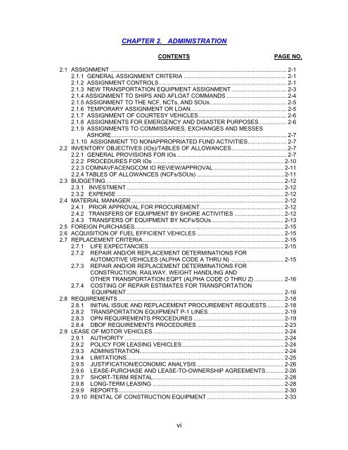 NAVFAC P-300 Management of Transportation Equipment