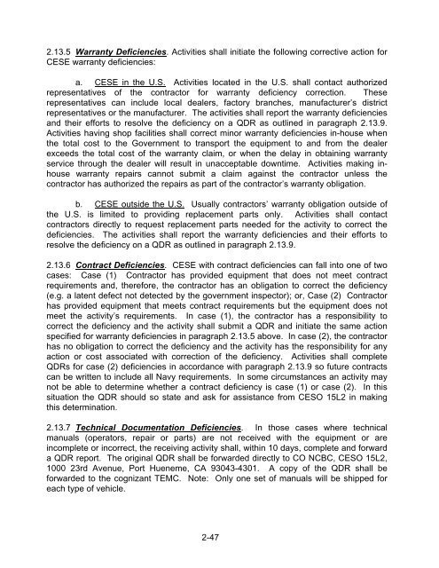 NAVFAC P-300 Management of Transportation Equipment