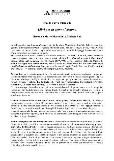 Scarica il pdf - Mondadori Education