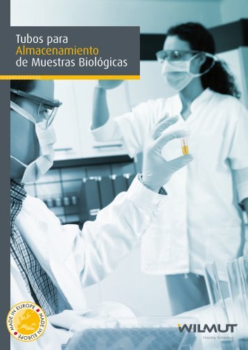 Tubos para Almacenamiento de Muestras Biológicas - Nirco