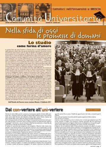 Scarica il documento in formato PDF - Diocesi di Brescia