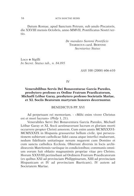 1 - Acta 54 - 2009:Acta Ordinis.qxd - Carmelitani Scalzi