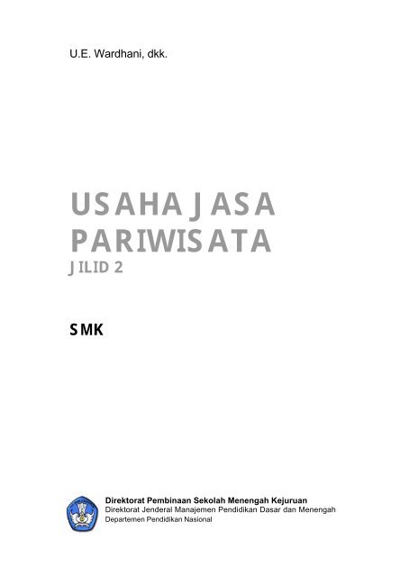 Usaha Jasa Pariwisata Jilid 2 Buku Sekolah Elektronik