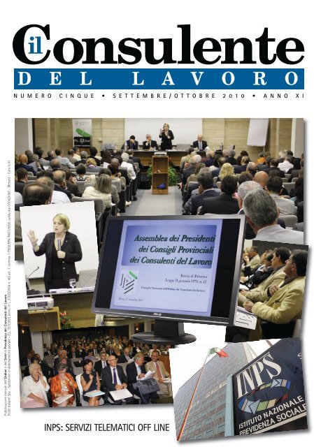 Settembre/Ottobre 2010 - Consulenti del Lavoro