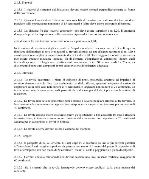 ALLEGATO XVIII Viabilit 