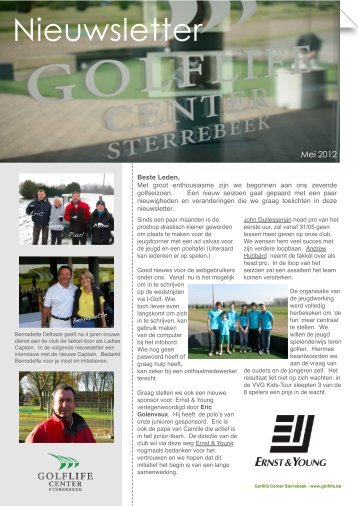 Newsletter mei 2012 - Golflife Center Sterrebeek