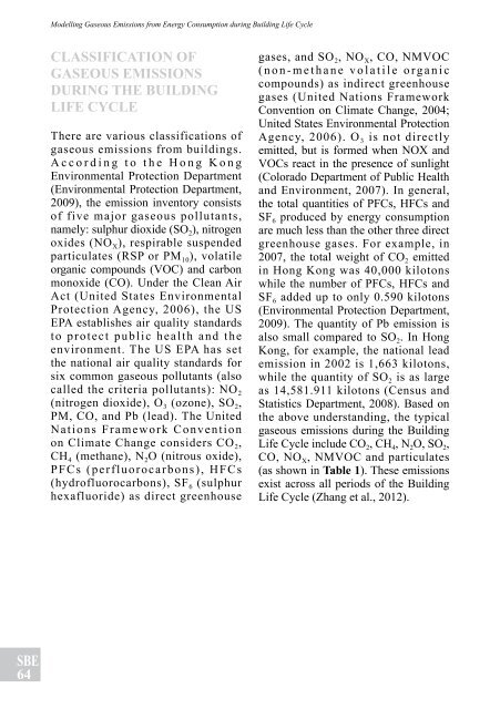 Surveying & Built Environment Vol. 22 Issue 1 (December 2012)