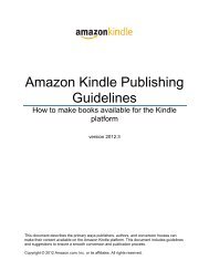 Publishing Guidelines