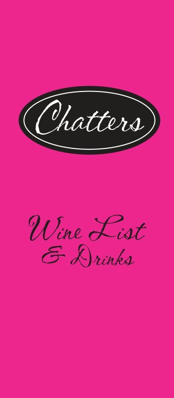 Wine List (PDF) - Chatters