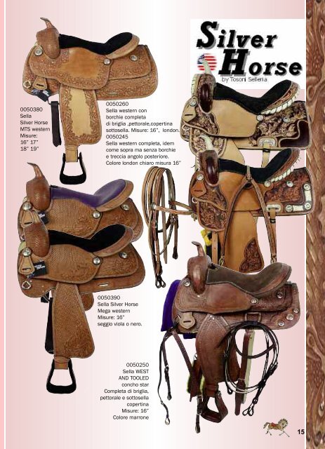 Rocking R Saddlery - Tosoni Selleria