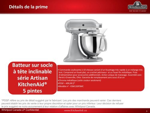 Cuisinière encastrée, non encastrée ou à four double KitchenAid ...