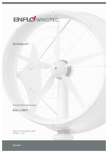 DATENBLATT ENFLO 0071