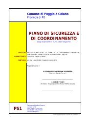 PIANO DI SICUREZZA E DI COORDINAMENTO PS1