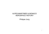 ALPES-MARITIMES & MONACO AEROSPACE HISTORY Philippe ...