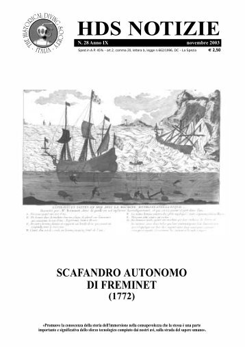 Leggi l'intero numero - Historical Diving Society Italia