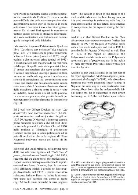 Leggi l'intero numero - Historical Diving Society Italia