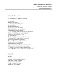 Raccolta di tutte le poesie - Fondazione Gerardino Romano