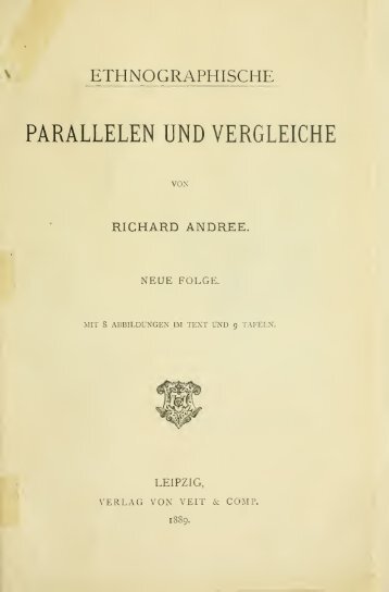 Ethnographische Parallelen und Vergleiche - Centrostudirpinia.It