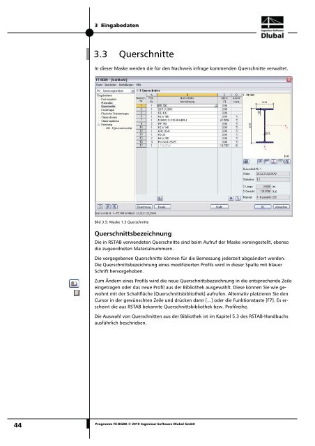 FE-BGDK - Dlubal Software