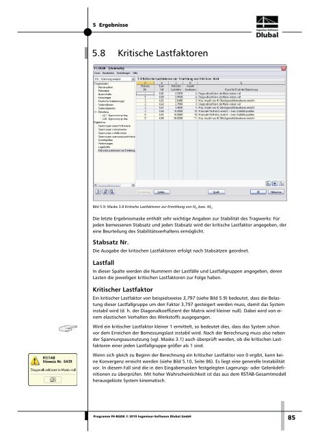 FE-BGDK - Dlubal Software