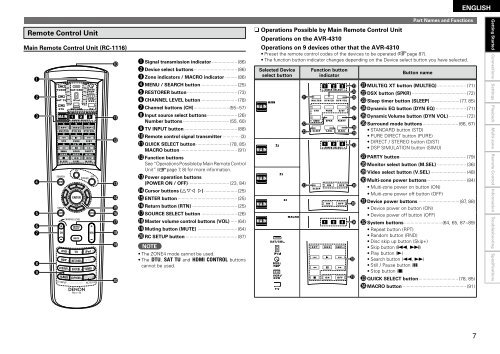 Owner's Manual for AVR-4310 - Audio Products Australia