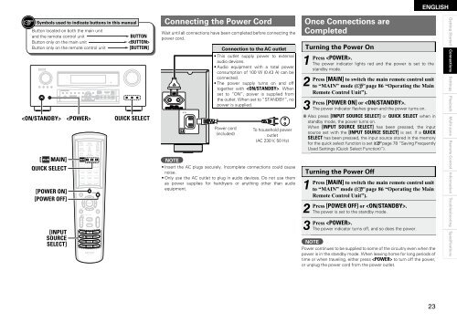 Owner's Manual for AVR-4310 - Audio Products Australia
