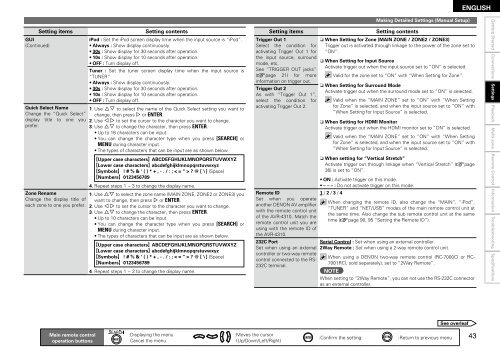 Owner's Manual for AVR-4310 - Audio Products Australia