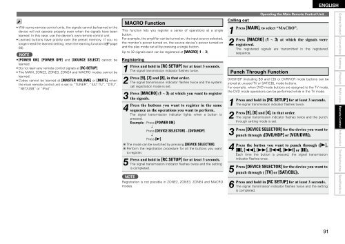 Owner's Manual for AVR-4310 - Audio Products Australia