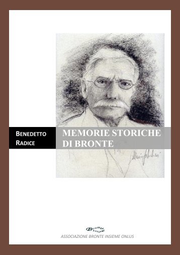MEMORIE STORICHE DI BRONTE - Bronte Insieme