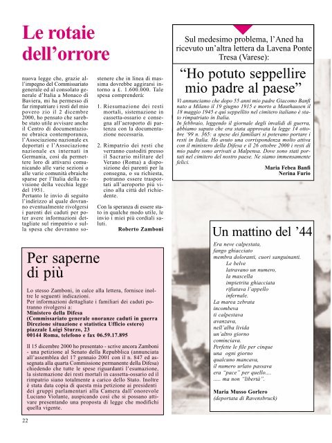 Tutto il numero - Associazioni Milano