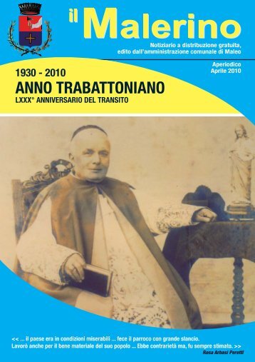 Scarica il PDF della Pubblicazione - Comune di Maleo