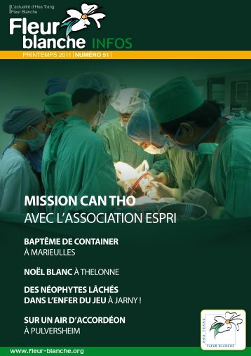 mission can tho avec l'association espri - Fleur Blanche