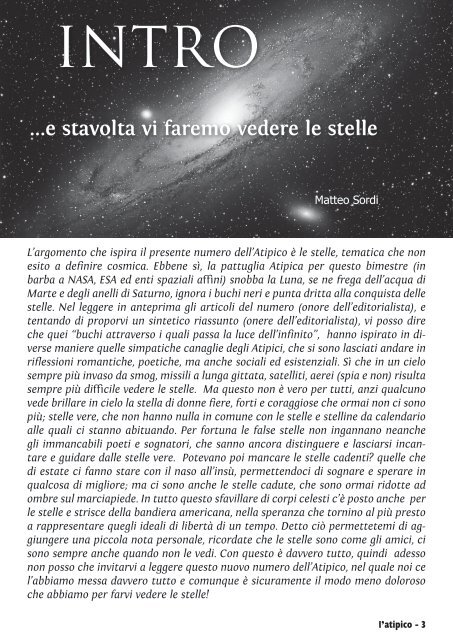 Le stelle - Atipico-online