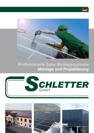 Schletter Montage und Projektierung German - AS Solar GmbH