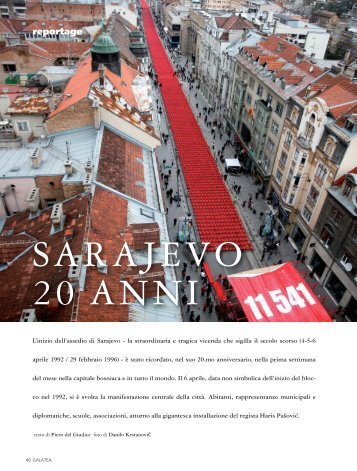 Sarajevo 20 anni - Palazzo Ducale