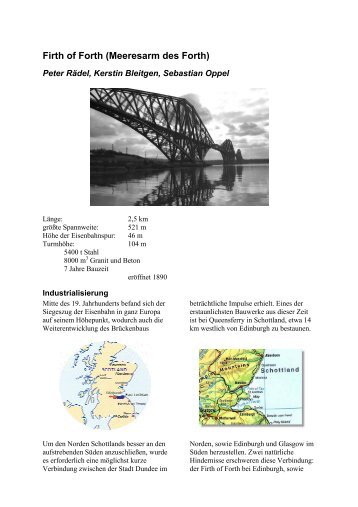 Firth of Forth (Meeresarm des Forth) - oppelshausen