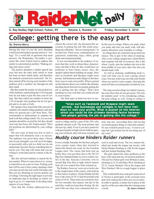 Oswego County Today >> Raidernet Daily Pdf Oswego County Today Oswego County Today >> Raidernet Daily Pdf Oswego County Today