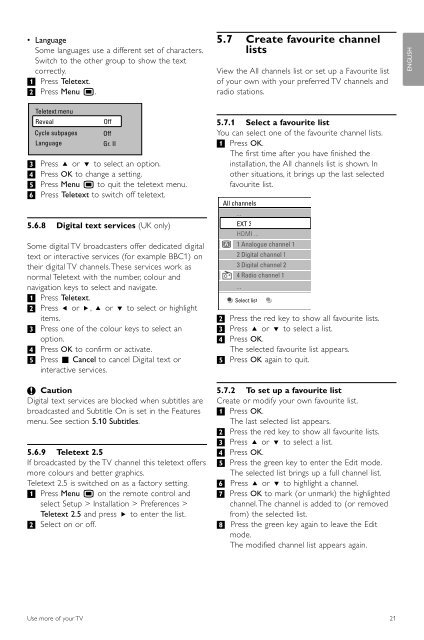 Philips 32PFL9613 LCD TV User Manual - Tv-Manual.com