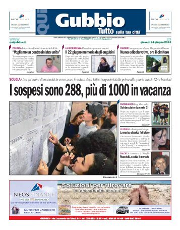 giovedì 24 - sito in costruzione