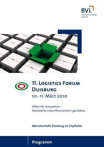 11. Logistics Forum Duisburg - transcare.de