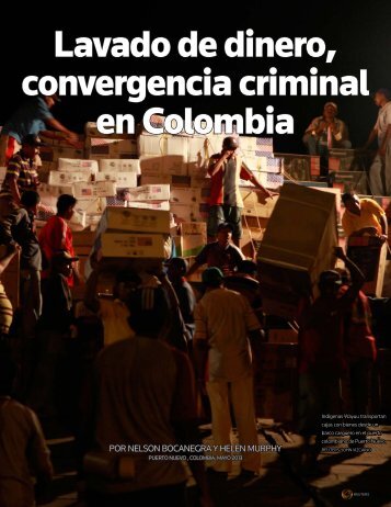 Lavado de dinero, convergencia criminal en Colombia