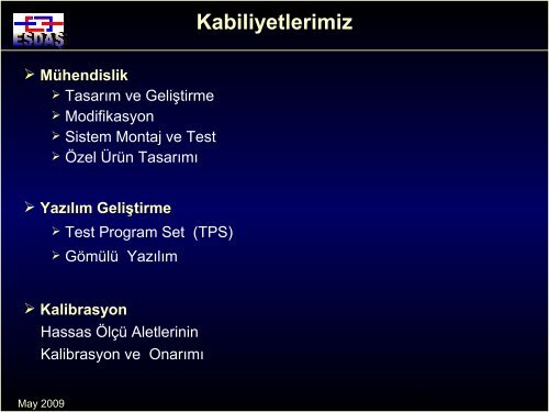 ESDAS Sunum (Türkçe)