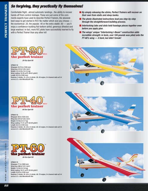 R/C Airplanes & Accessories Catalog - Hobbico