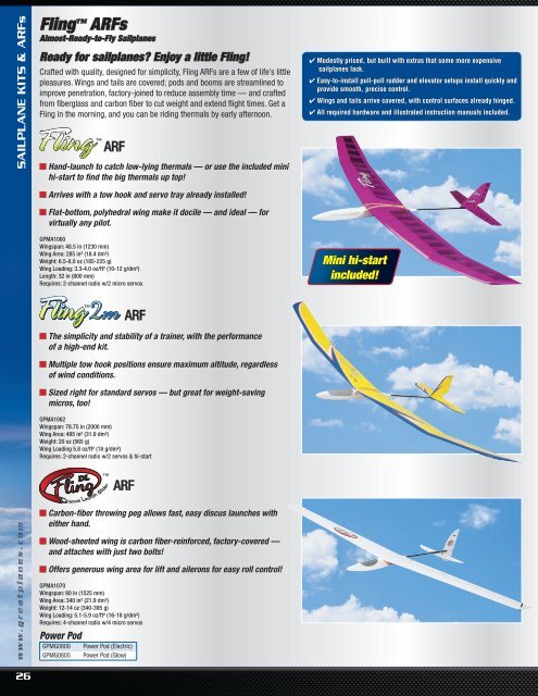 R/C Airplanes & Accessories Catalog - Hobbico